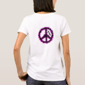 Abstrakter Frieden T-Shirt (Rückseite)
