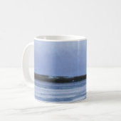 Abstrakter Froschsee Kaffeetasse (Vorderseite Links)