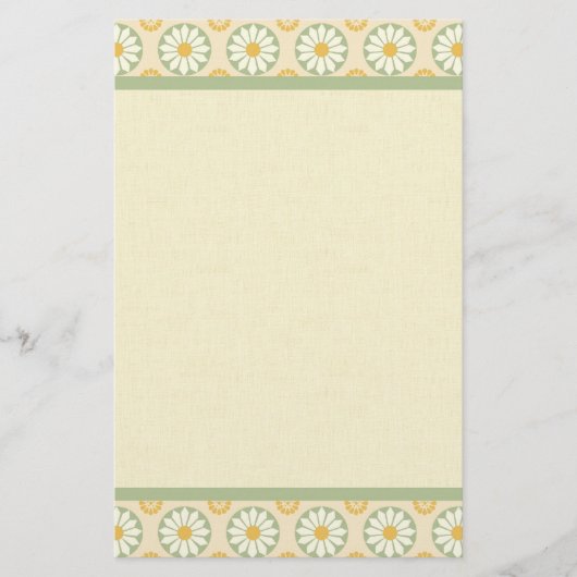 Abstrakter Frühling Briefpapier (Vorderseite)