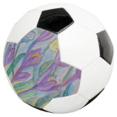 Abstrakter Frühlingsfußball Fußball (Dreiviertel)