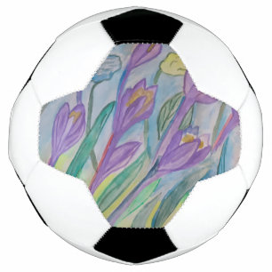 Abstrakter Frühlingsfußball Fußball