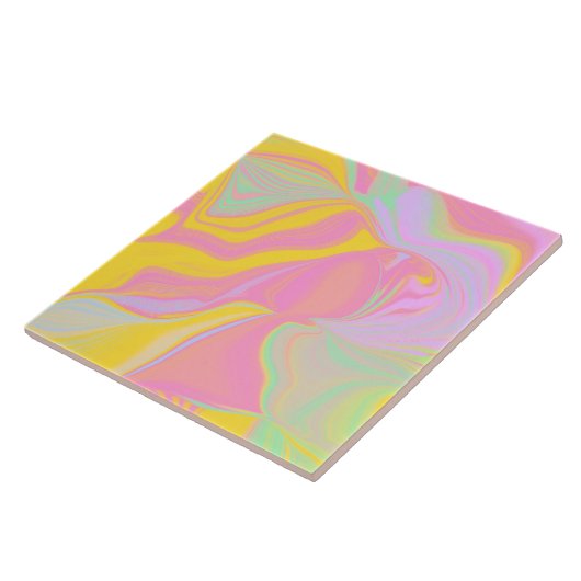 Abstrakter Frühlingssinn Fliese (Seite)