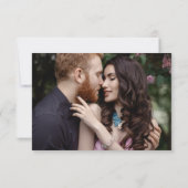 Abstrakter funkelnder QR-Code am Meeresstrand RSVP Karte (Rückseite)