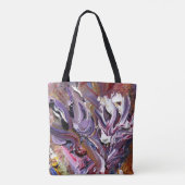 Abstrakter Funky Artbag Tasche (Rückseite)