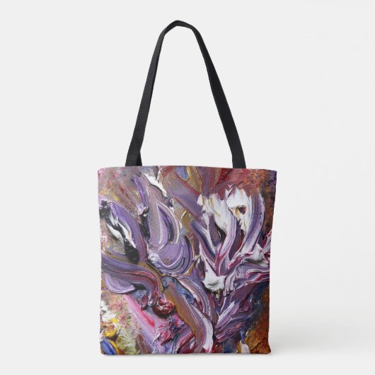 Abstrakter Funky Artbag Tasche (Rückseite)