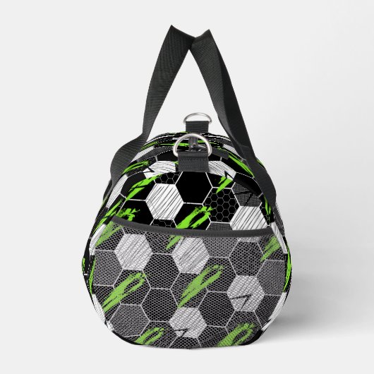 Abstrakter Fußball-Fußball Duffle Bag (Rechts)