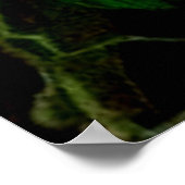 ABSTRAKTER GALAXIENZUG VON SPADE POSTER (Ecke)