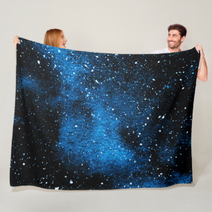 Abstrakter Galaxy Hintergrund Fleecedecke