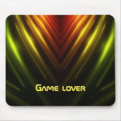 Abstrakter Gamer Mousepad (Vorne)