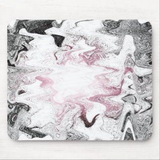 Abstrakter Gardenia Mousepad