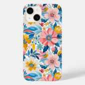 Abstrakter Garten Moderne Blumen Case-Mate iPhone Hülle (Rückseite)