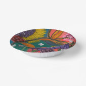 Abstrakter Garten Pappteller (Gewinkelt)