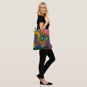 Abstrakter Garten Tasche