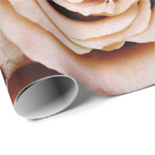 Abstrakter Garten White Roses Geschenkpapier (Rolleneckpunkt)