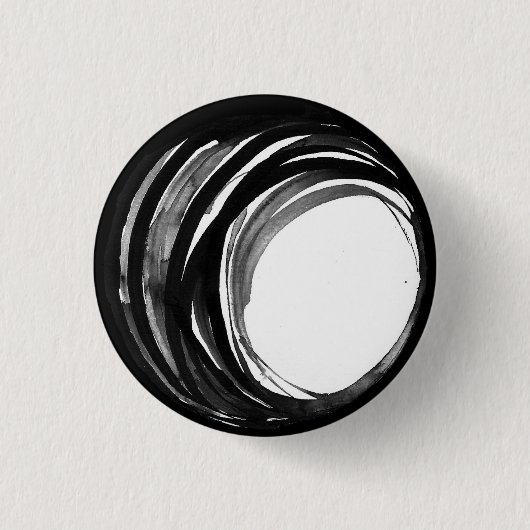 Abstrakter Gebets-Perlen-Knopf Button (Vorderseite)