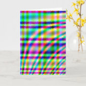 Abstrakter Geburtstag Karte (Gelbe Blume)