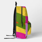 Abstrakter gedruckter Rucksack (Links)