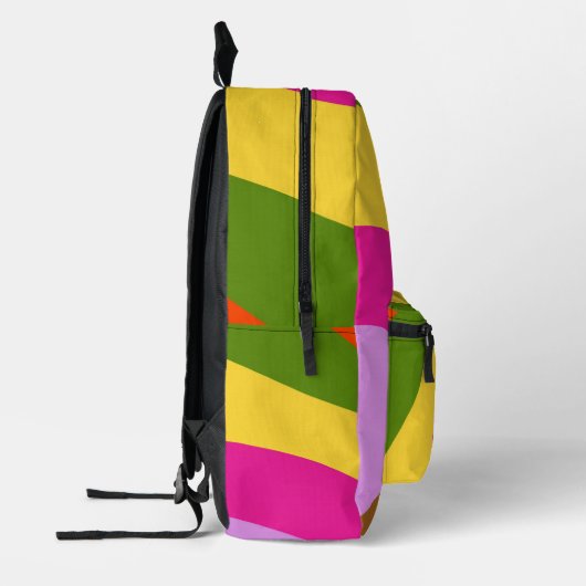 Abstrakter gedruckter Rucksack (Links)