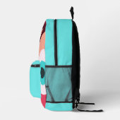 Abstrakter gedruckter Rucksack (Rechts)