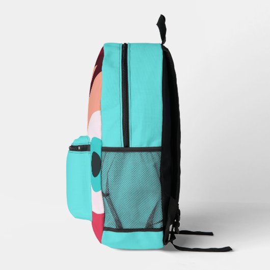 Abstrakter gedruckter Rucksack (Rechts)