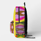 Abstrakter gedruckter Rucksack (Rechts)