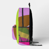 Abstrakter gedruckter Rucksack (Rechts)