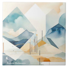 Abstrakter Geist Fliese