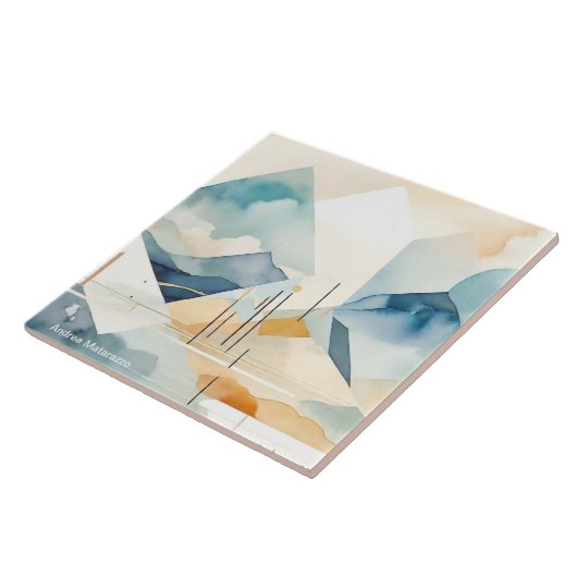 Abstrakter Geist Fliese (Seite)