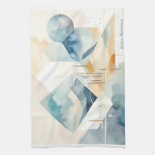 Abstrakter Geist Geschirrtuch (Vertikal)