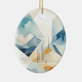 Abstrakter Geist Keramik Ornament (Rechts)