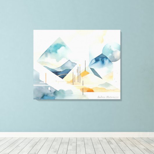 Abstrakter Geist Leinwanddruck (Insitu (Holzboden))