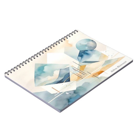 Abstrakter Geist Notizblock (Linke Seite)