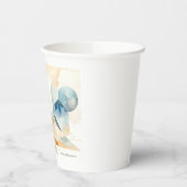 Abstrakter Geist Pappbecher (Links)