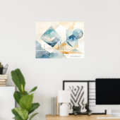 Abstrakter Geist Poster (Heimbüro)