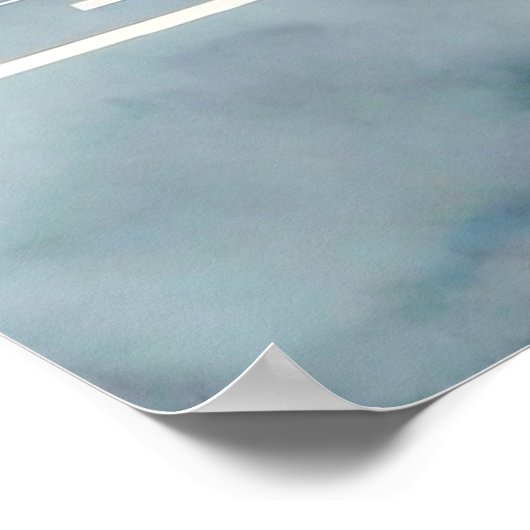 Abstrakter Geist Poster (Ecke)