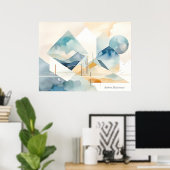 Abstrakter Geist Poster (Heimbüro)