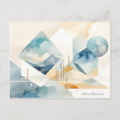 Abstrakter Geist Postkarte (Vorderseite)