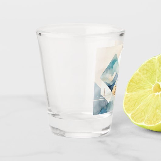 Abstrakter Geist Schnapsglas (Links)