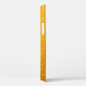 Abstrakter gelber Funkel Case-Mate iPhone Hülle (Rückseite / Rechts)