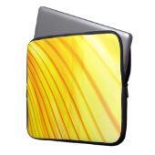 abstrakter gelber Hintergrund.abstrakt, Kunst, kün Laptopschutzhülle (Vorderseite Links)