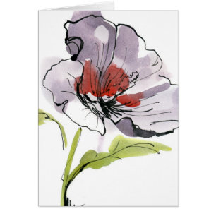 Abstrakter gemalter Blumenhintergrund 3