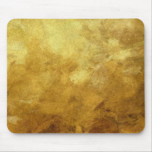 abstrakter, gemalter Hintergrund in Gold Mousepad