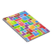Abstrakter gemalter Watercolorhintergrund. 2 Notizblock (Rechte Seite)