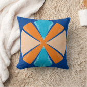 Abstrakter Geo-60er Kissen (Decke)