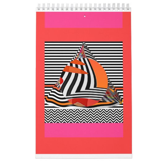 Abstrakter Geometrikalender Kalender (Titelbild)