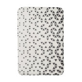 Abstrakter geometrischer Entwurf Badematte (Vorderseite Vertikal)