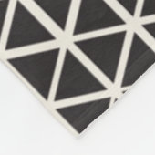 Abstrakter geometrischer Entwurf Fleecedecke (Ecke)