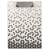 Abstrakter geometrischer Entwurf Klemmbrett (Vorderseite)