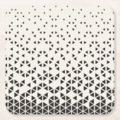 Abstrakter geometrischer Entwurf Rechteckiger Pappuntersetzer (Vorderseite)