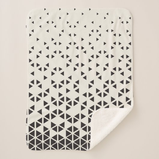 Abstrakter geometrischer Entwurf Sherpadecke (Vorderseite)